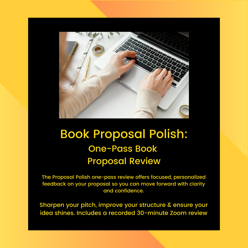 Proposal Polish: One-Pass Non-Fiction Book Proposal Review