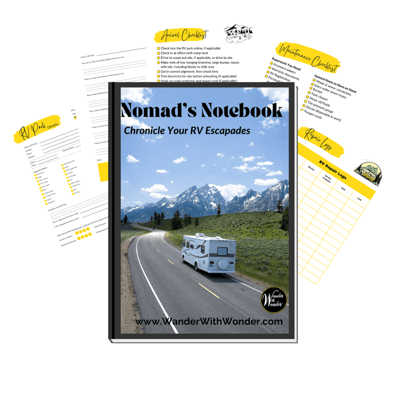 Nomad's Notebook: Chronicle Your RV Escapades