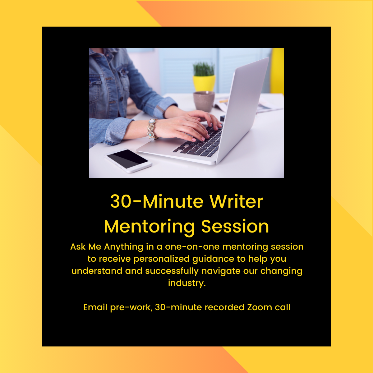 30-Minute One-on-One Mentoring Session with Susan Lanier-Graham