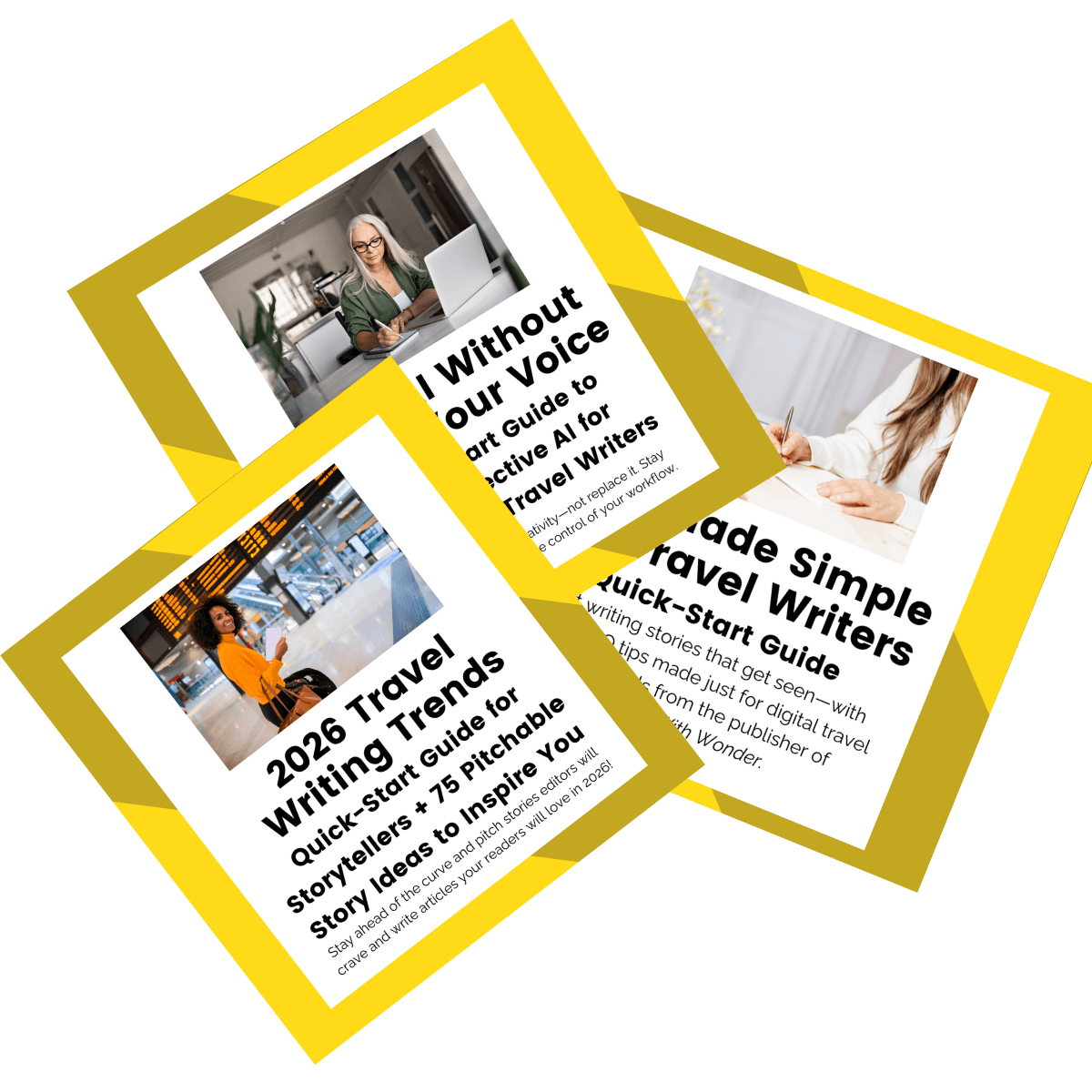 Travel Writer’s Power Pack: 3 Quick-Start Guides to Boost Ideas, Skills & Visibility