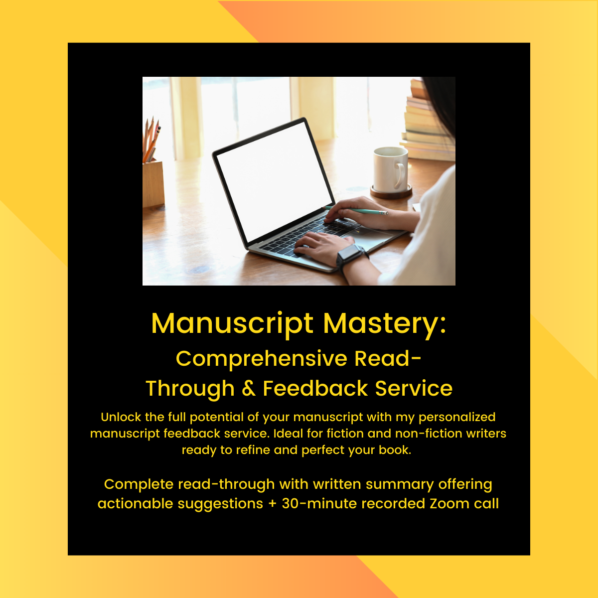 Manuscript Mastery: Comprehensive Read-Through and Feedback Service