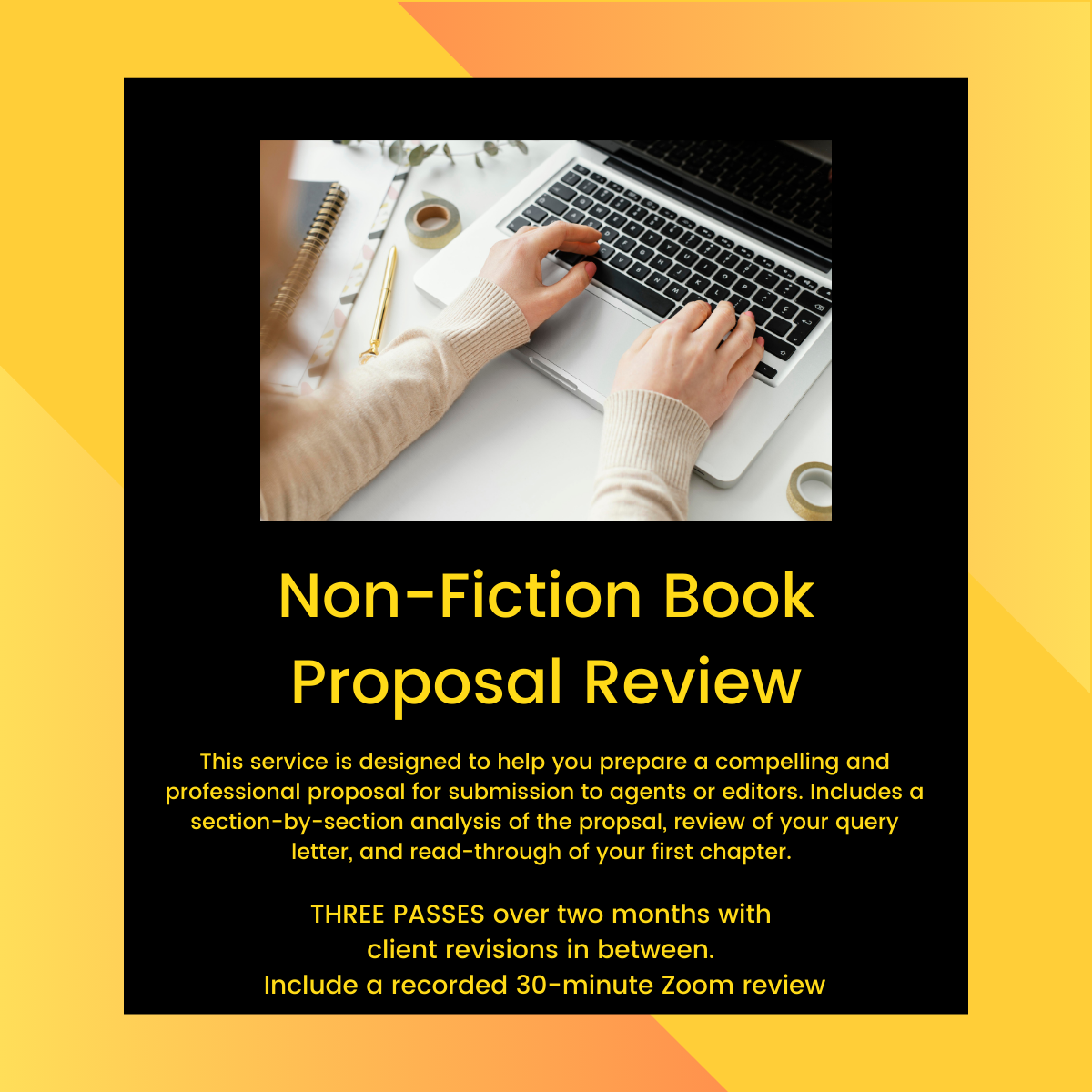 3-Pass Non-Fiction Book Proposal Review