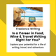 Is a Career in Food, Wine, and Travel Writing Right For You?