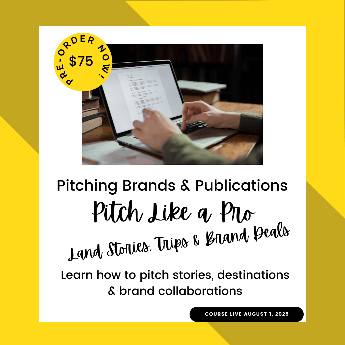 Pitch Like a Pro: Land Stories, Trips & Brand Deals