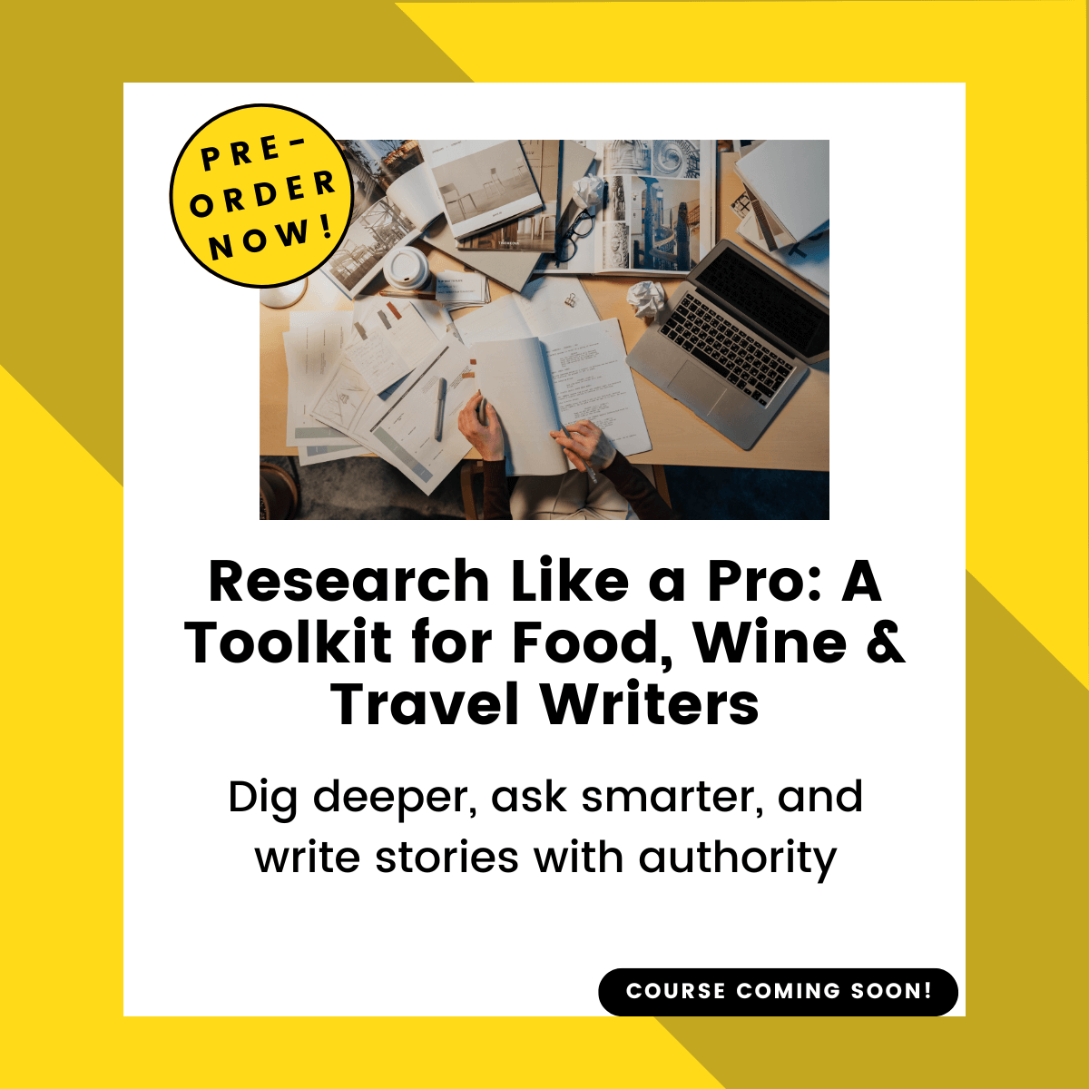 Research Like a Pro: A Toolkit for Food, Wine, & Travel Writers